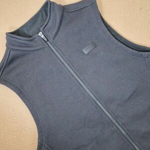 Rhone Bond‎ Fleece Vest Men's Medium Black Full Zip Performance Golf Pockets